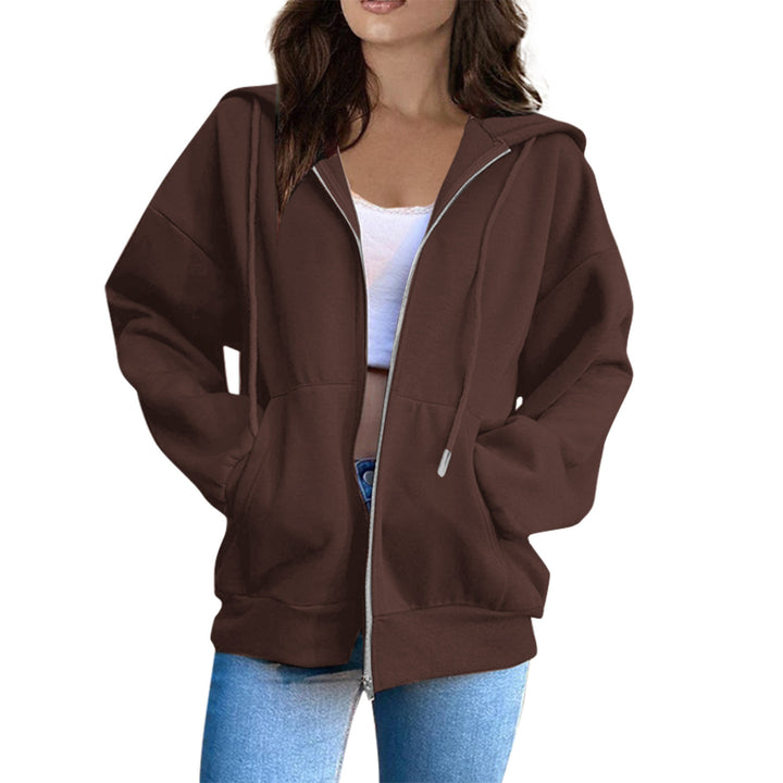 Dame hettejakke med koselig oversized snitt Skjora