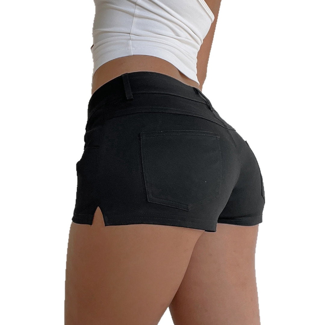 Dame sporty shorts med praktiske lommer og moderne snitt Skjora