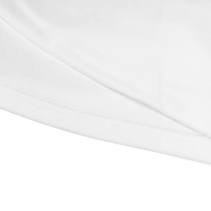 Dame Crop-Top med motiverende tekst og figursydd snitt Skjora
