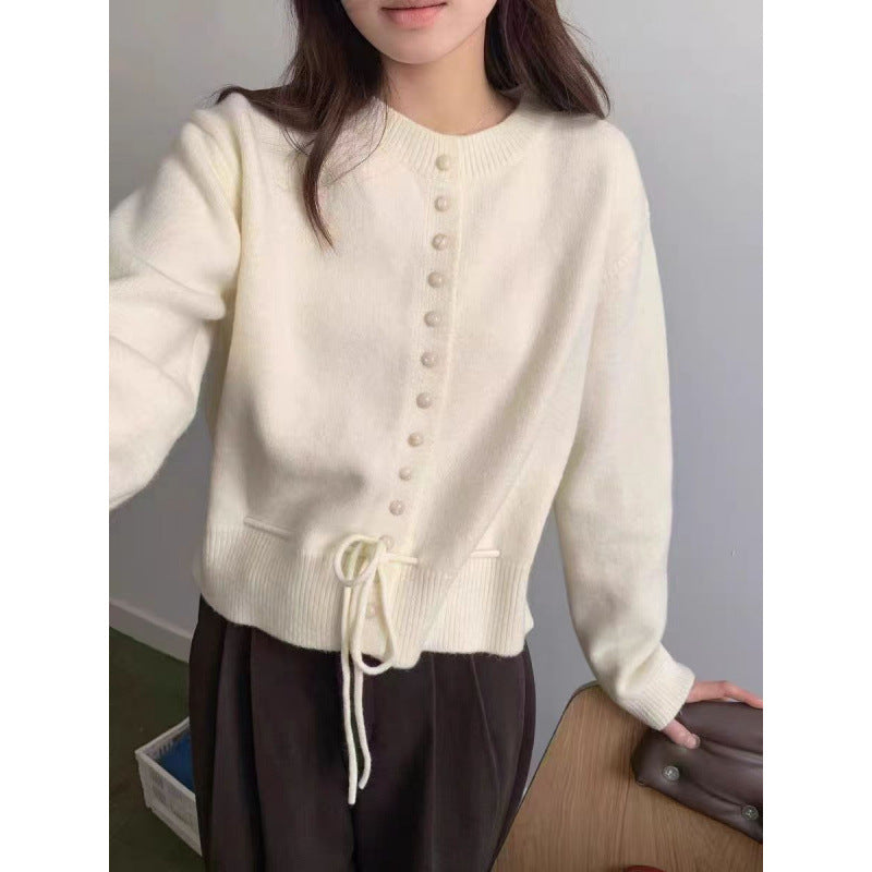 Dames casual cardigan med knapper Skjora