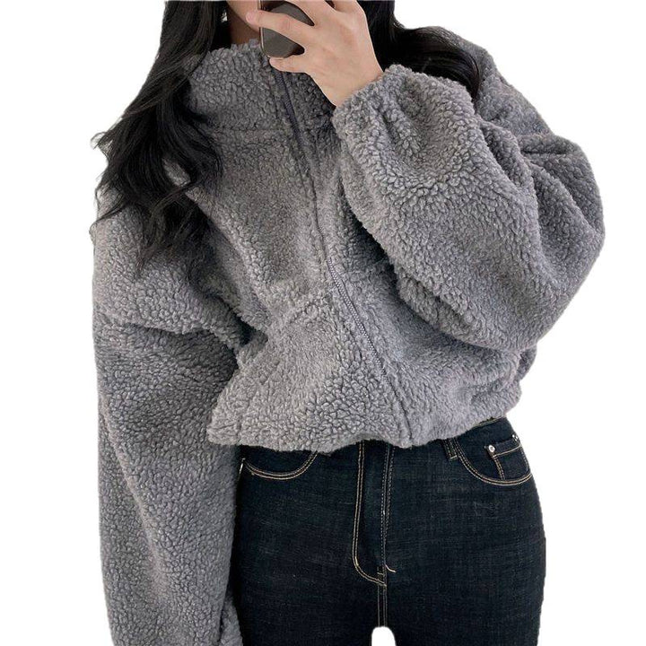 Dame Oversized Fleece Jakke Skjora