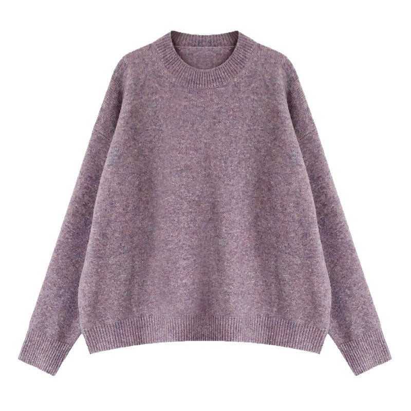 Dame Oversized Strikkegenser Skjora