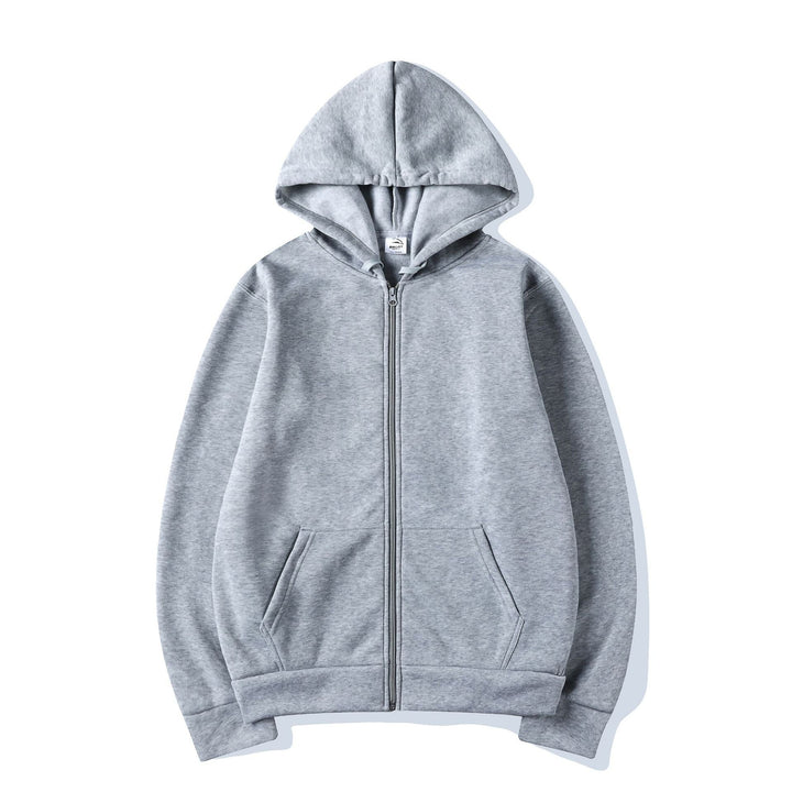 Dame hoodie sweatshirt med full glidelås og sidelommer Skjora