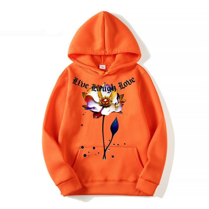 Kvinnegenser med blomsterkunsttrykk Skjora