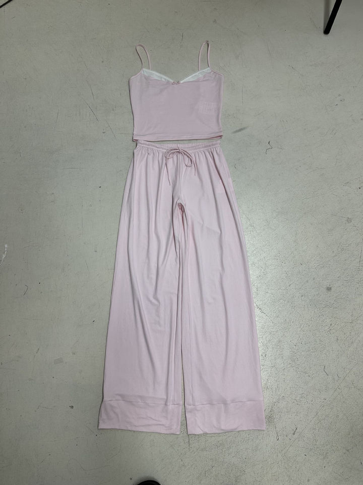 Dame avslappet jumpsuit med vide ben og justerbart liv Skjora