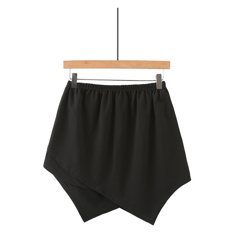 Dame sporty shorts i moderne omslagsstil Skjora