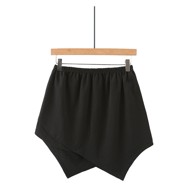 Dame sporty shorts i moderne omslagsstil Skjora