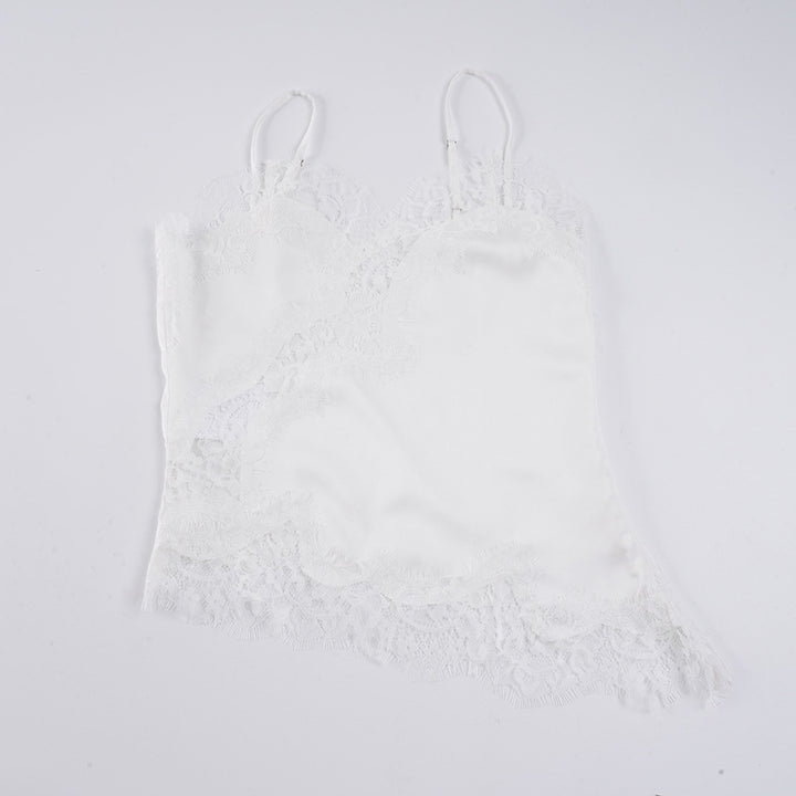 Dame spitze Cami-top med forførende detaljer Skjora