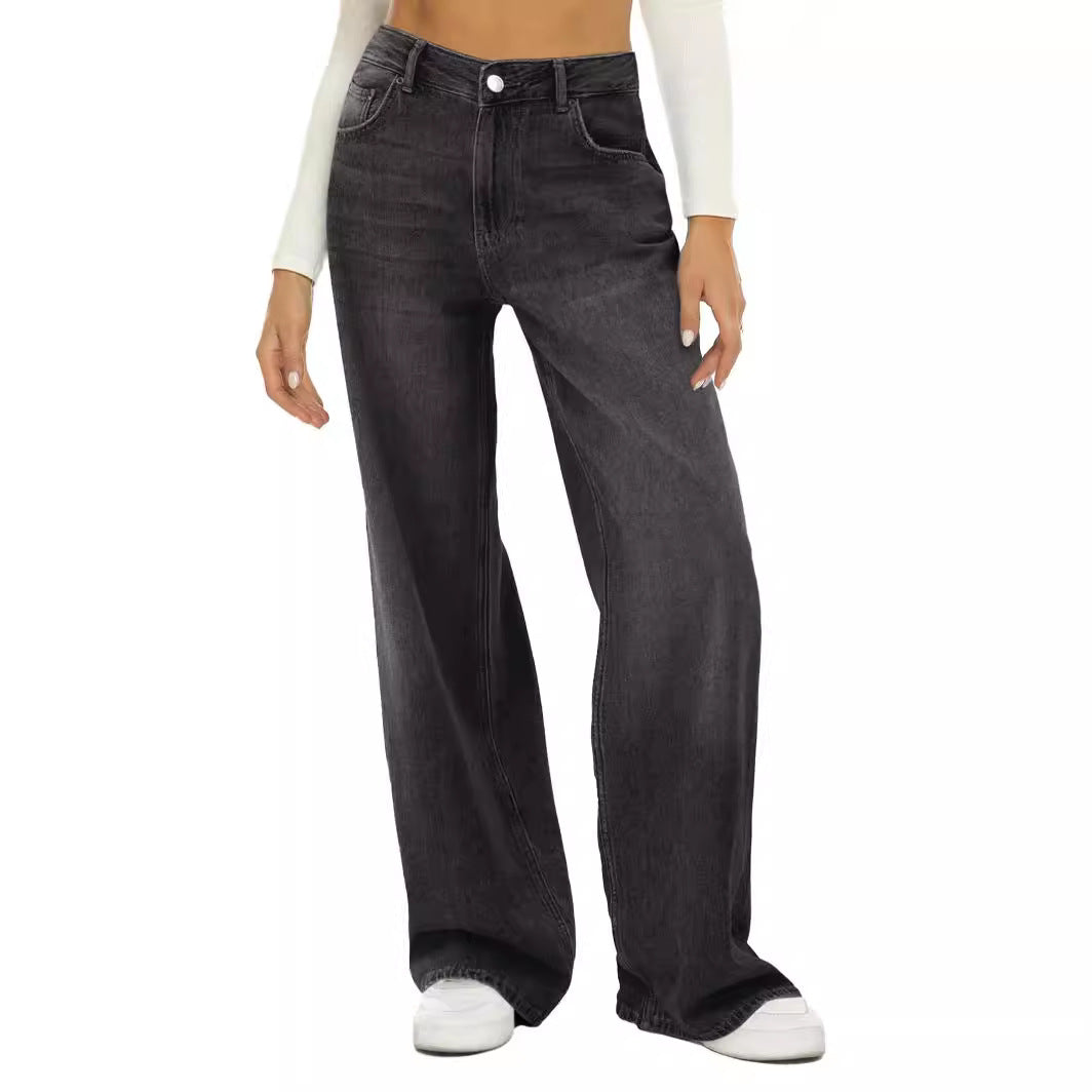 Damer casual vide jeans i urban stil Skjora