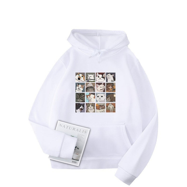 Kvinnes Sweatshirt med Dyremotiv Skjora