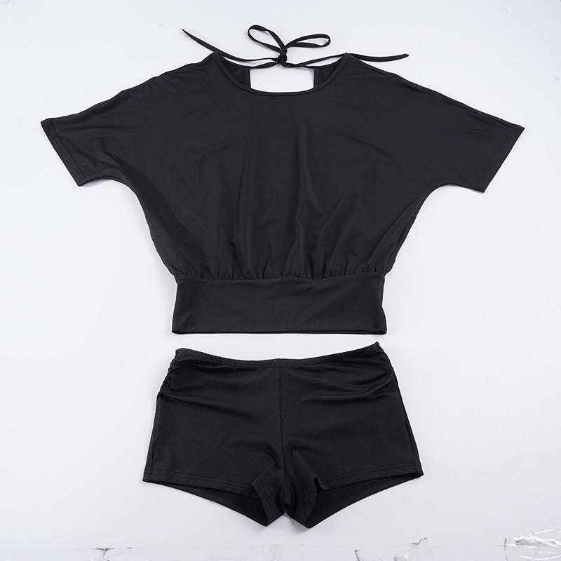 Damer Sporty topp og shorts-sett Skjora