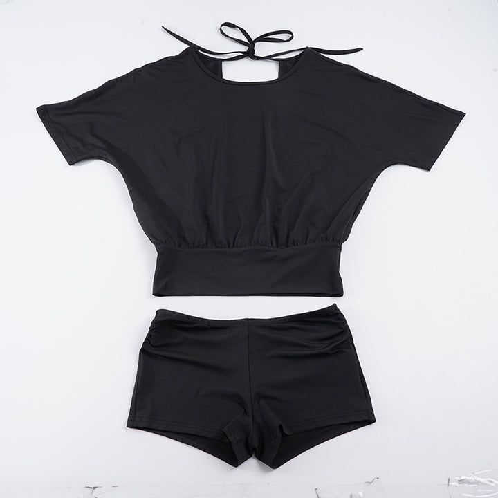 Damer Sporty topp og shorts-sett Skjora