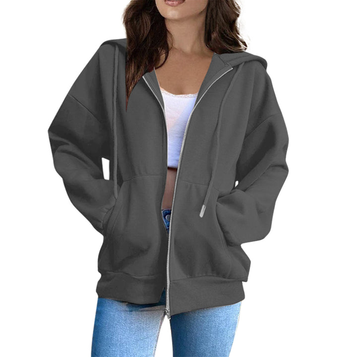 Dame hettejakke med koselig oversized snitt Skjora