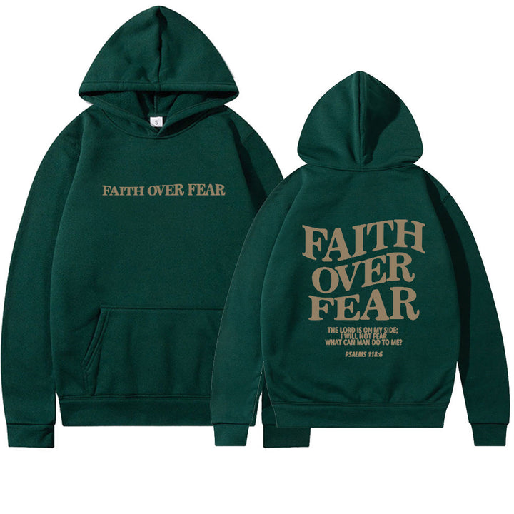 Dame hoodie med inspirerende tekst og høykvalitets håndverk Skjora