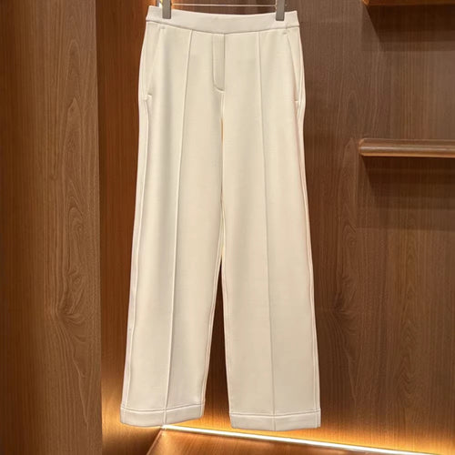 Damer elegante, vide dressbukse Skjora