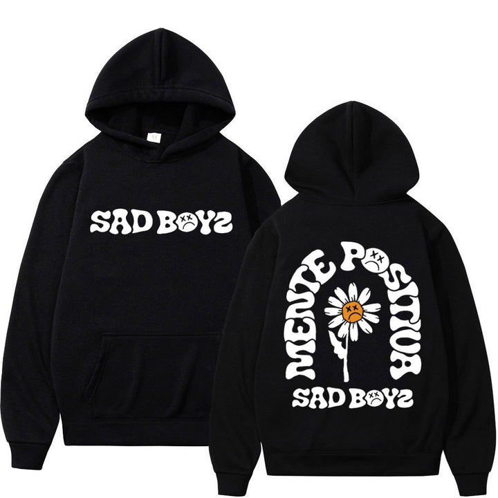 Kvinne hoodie med kreativt grafisk trykk og komfortabel passform Skjora