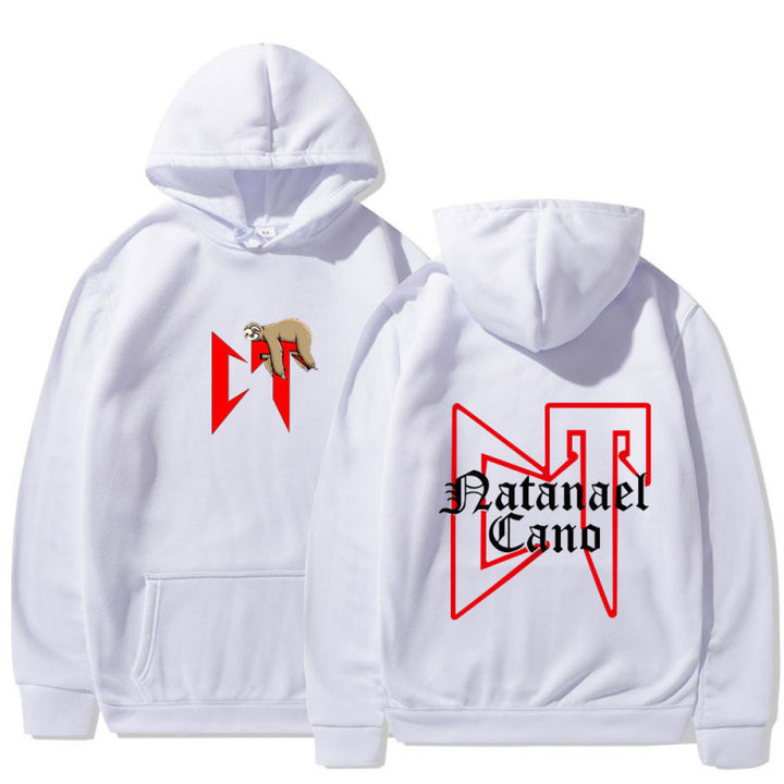 Dame hoodie med kreative dyremotiver og høykvalitets fleece Skjora