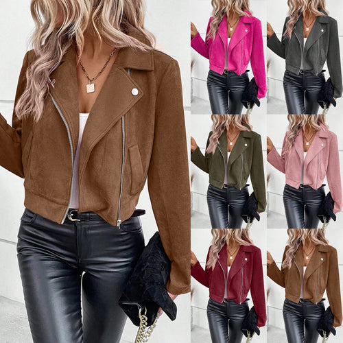 Short rain jacket for women Skjora