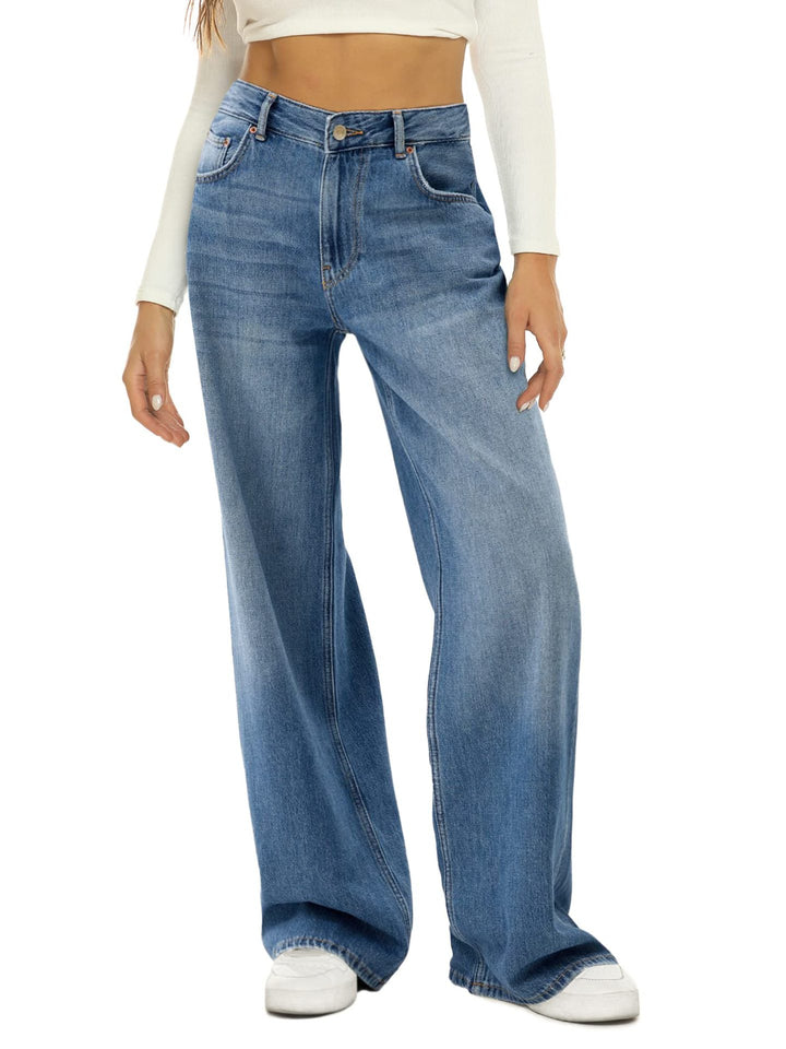 Damer casual vide jeans i urban stil Skjora