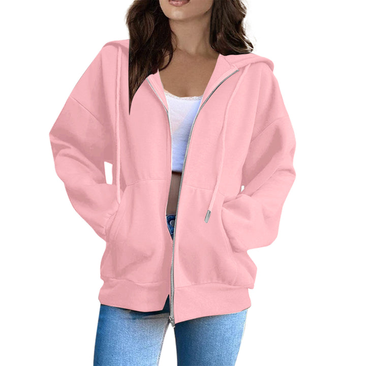 Dame hettejakke med koselig oversized snitt Skjora