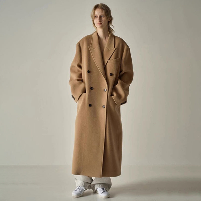 Dame Elegant og oversized ullkapp Skjora