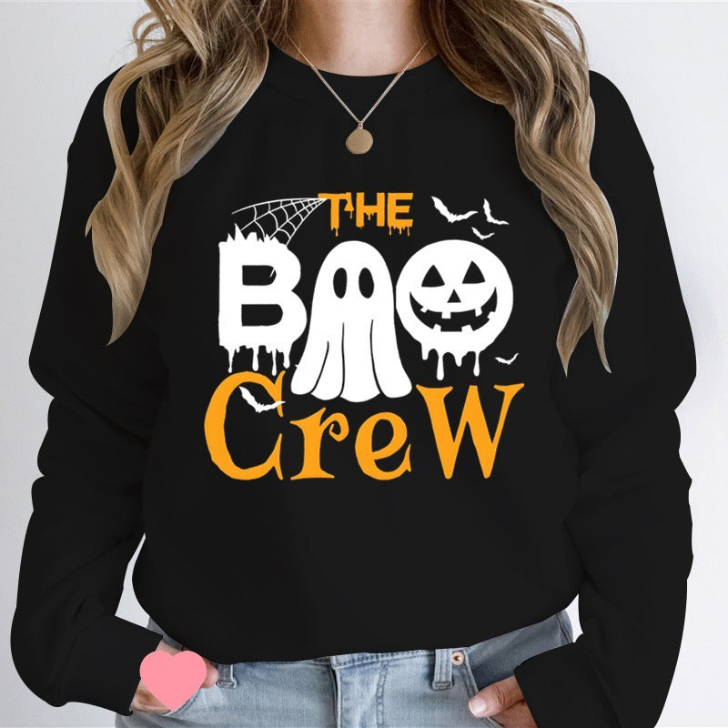 Damegenser med Halloween-tema og kreativt grafisk trykk Skjora