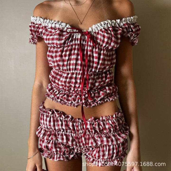 Dame Off-Shoulder Sommeroverall Skjora