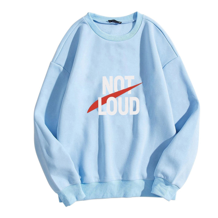 Damegen Sweatshirt med kreativt påskrift Skjora