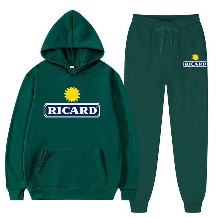 Kvinne Sporty Hoodie og Joggebukse Sett Skjora