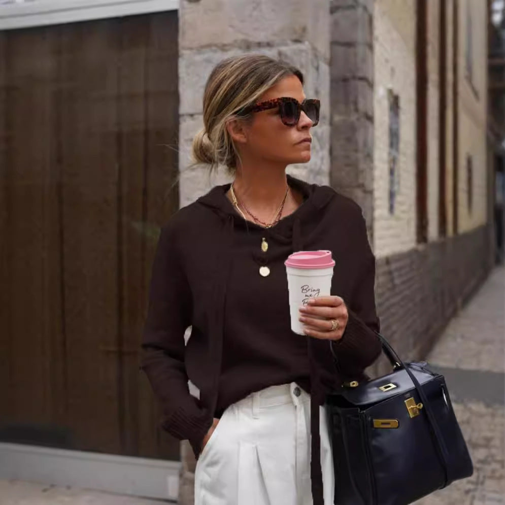 Dame casual hettegenser med en trendy passform og praktiske lommer Skjora