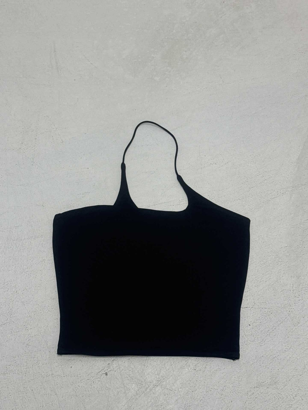 Dame asymmetrisk Crop-Top med justerbar stropp Skjora