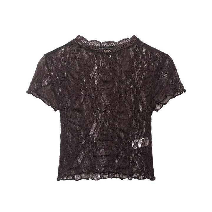Dame Korte spissbluse med raffinert design Skjora