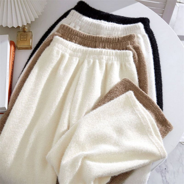 Women's soft fleece trousers with elasticated waistband Skjora