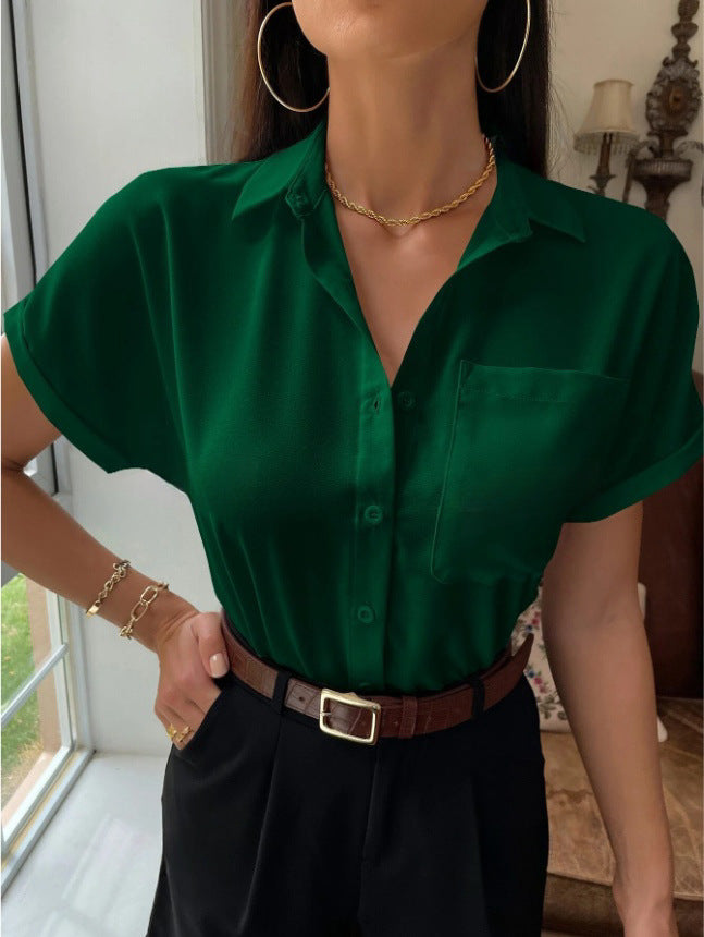 Dame elegant, lett bluse Skjora
