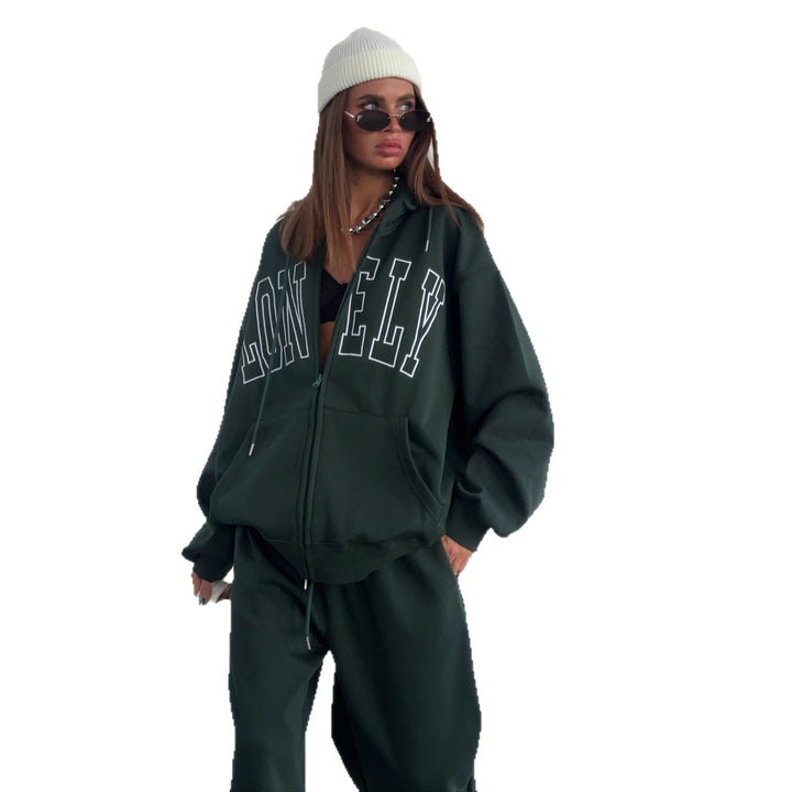 Women's Casual Lounge Set with Generous Cut and Elastic Waistband Skjora