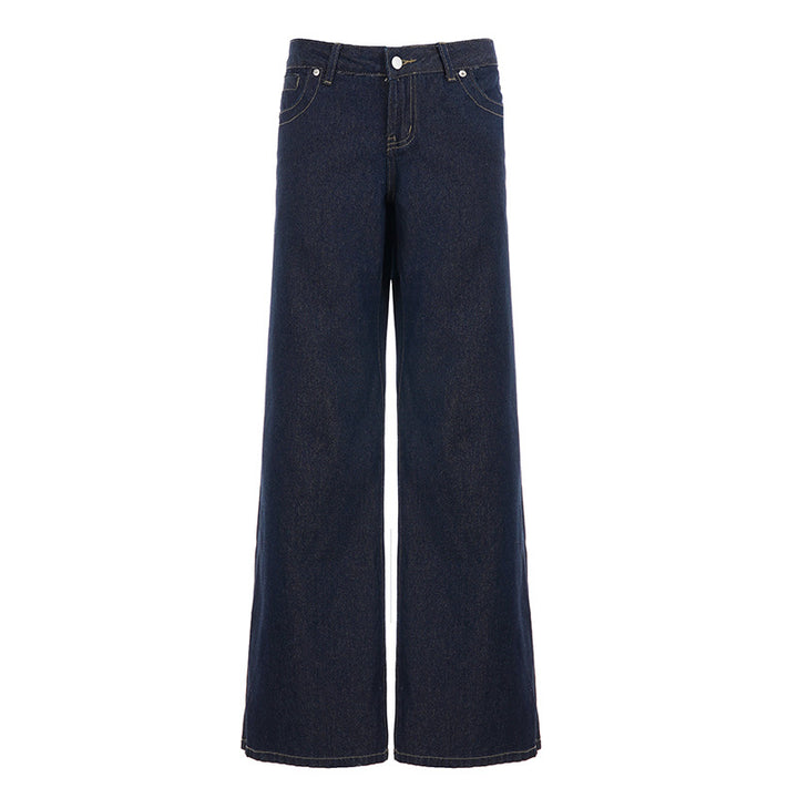 Dame Vide Jeans i avslappet snitt Skjora