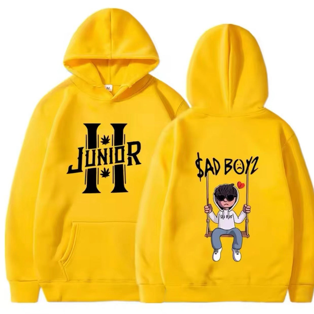 Women's hoodie with creative graphic prints Skjora