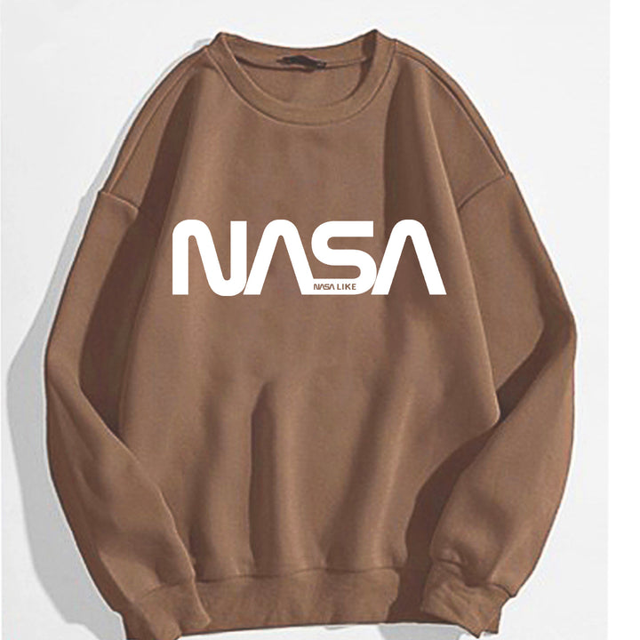 Dame casual sweatshirt med fantastisk NASA-logo Skjora