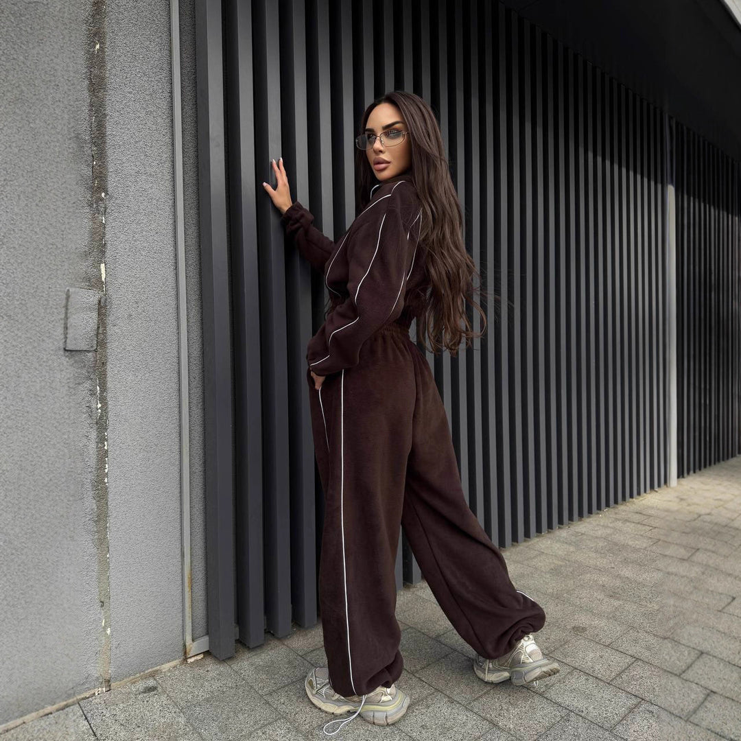 Dame sporty hette-set med løs passform Skjora
