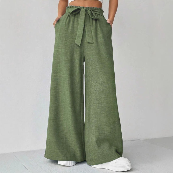 Women Wide Leg Pants Skirt