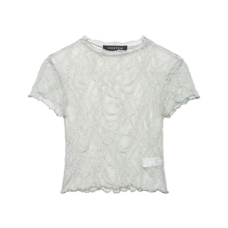 Dame Korte spissbluse med raffinert design Skjora