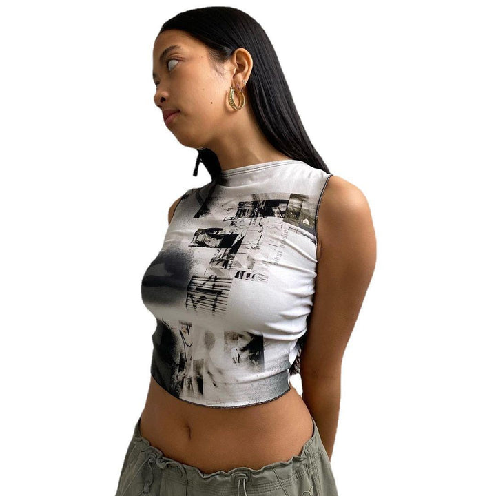 Damer Crop Top Skjora