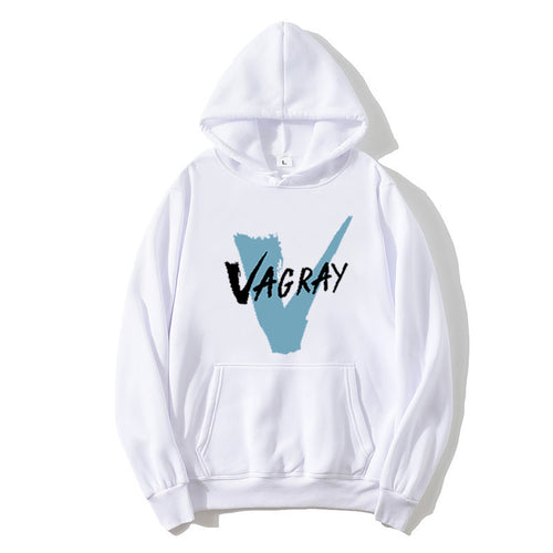Dame hettegensere med moderne logo-print Skjora