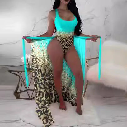 Dame badedrakt med stilig kaftan Skjora