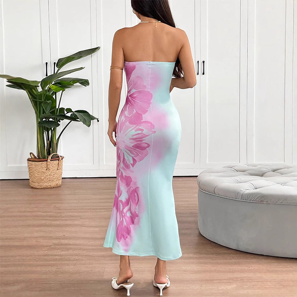 Damer Maxikjole med floral design Skjora