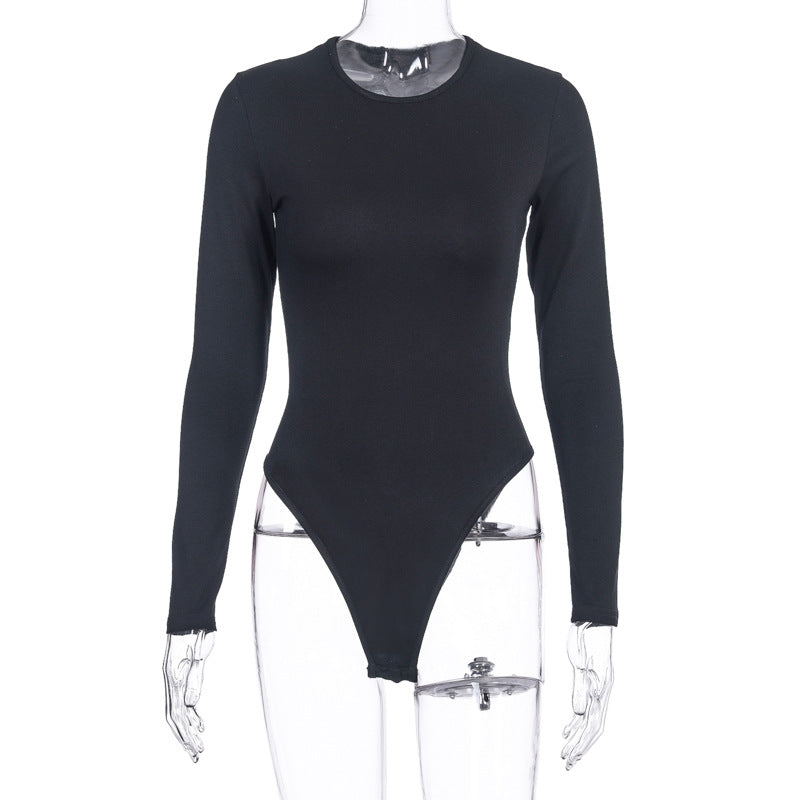 Dame Langermet bodysuit laget av hudvennlig stretchy materiale Skjora