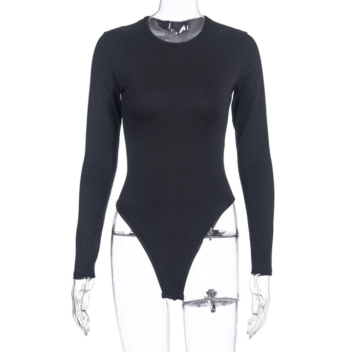 Dame Langermet bodysuit laget av hudvennlig stretchy materiale Skjora