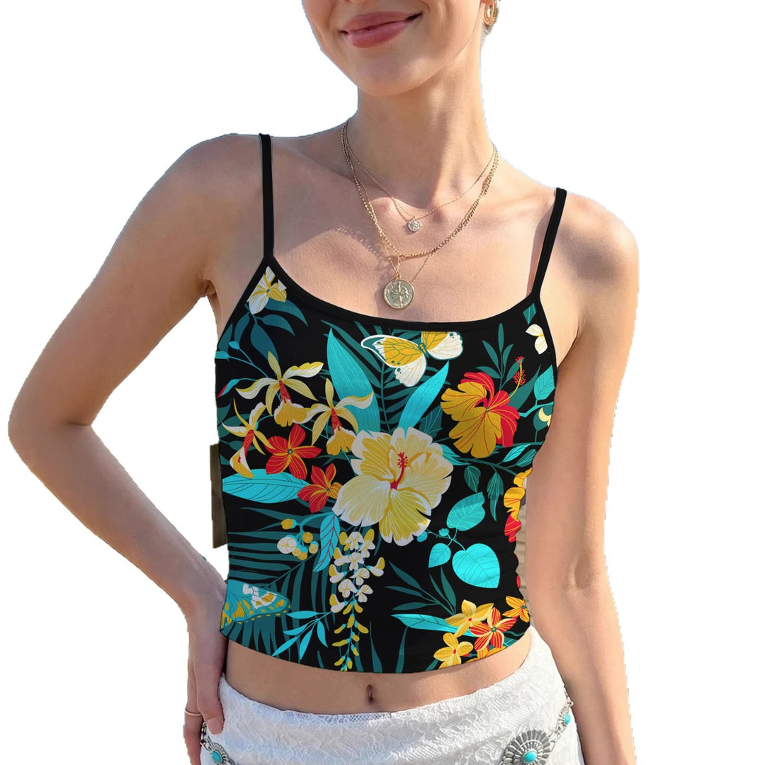 Damen Sommerliches Crop Top Skjora