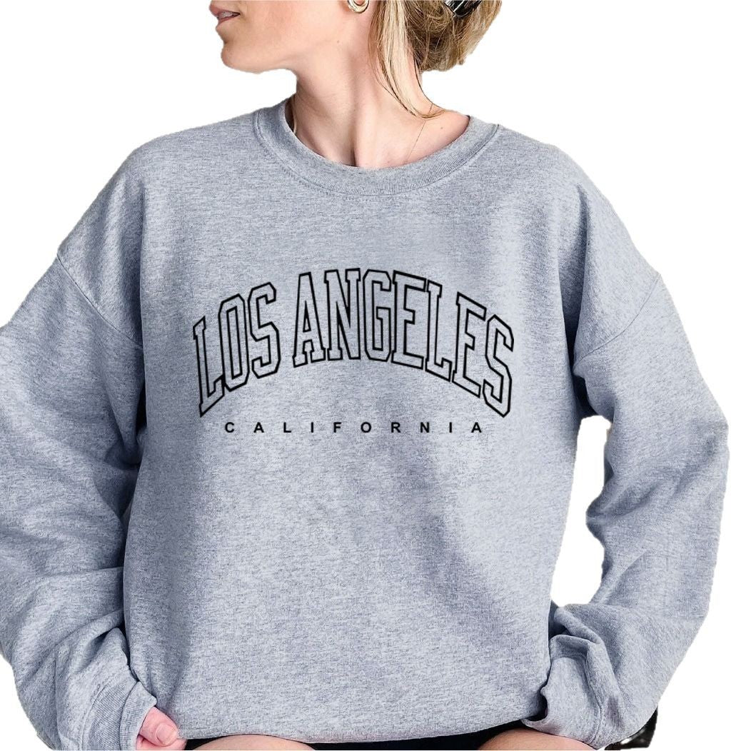 Kvinne sweatshirt med kreativ tekst og avslappet snitt Skjora