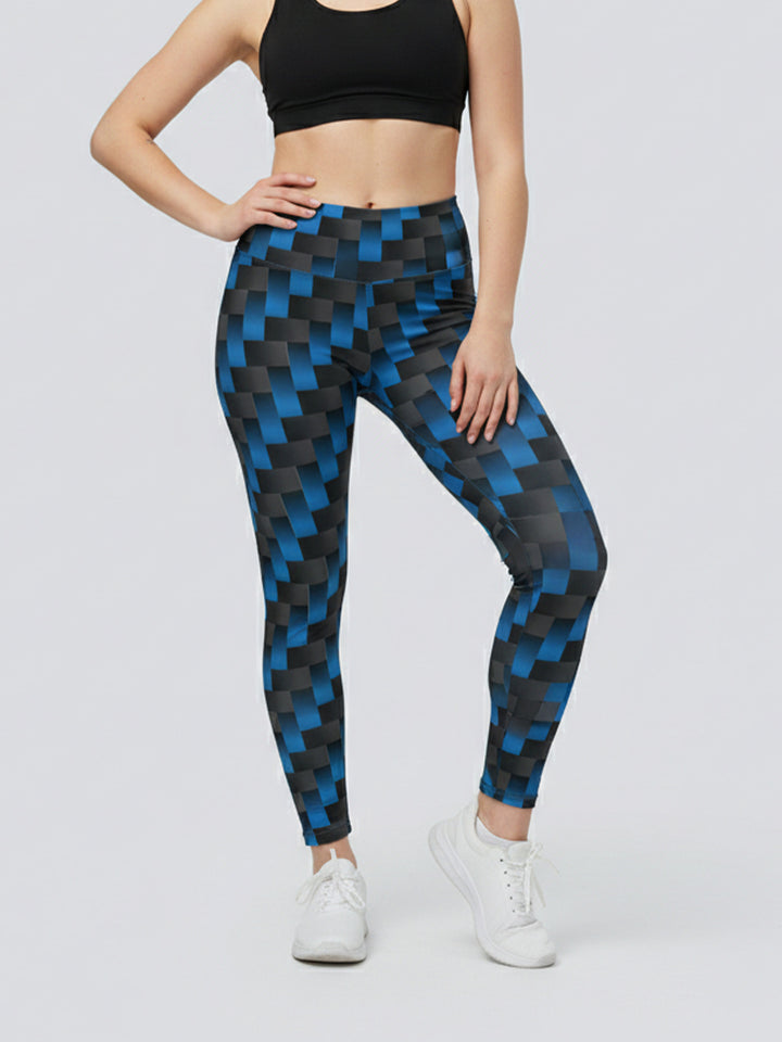 Damen Sportlegging mit stilvollem grafischen Design Skjora